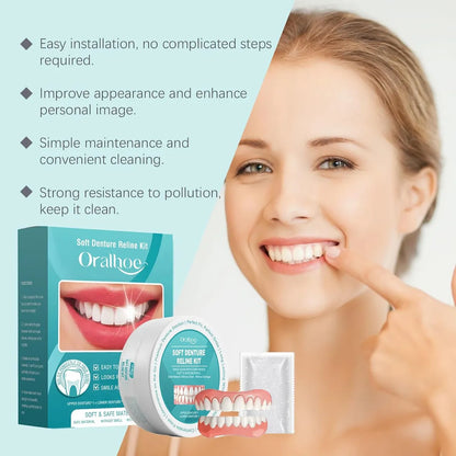 ComfortFit Denture System for All-Day Confidence and Comfort
