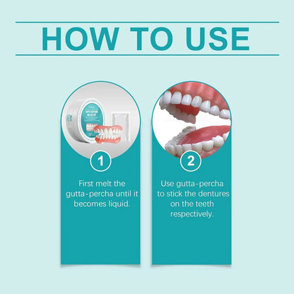 ConfidenceSmile™ Silicone Denture Kit – Enjoy a Pain-Free, Secure Smile All Day