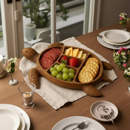 Wildlife Snack Board | Premium Wooden Serving Tray