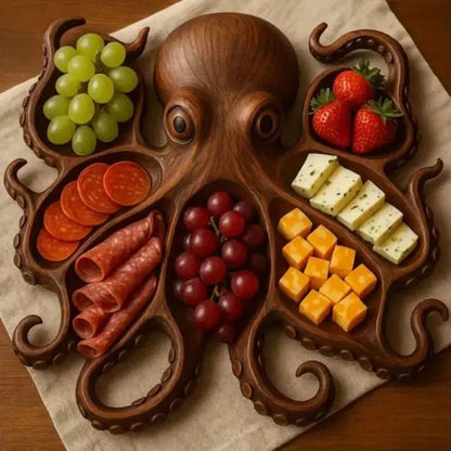 Wildlife Snack Board | Premium Wooden Serving Tray
