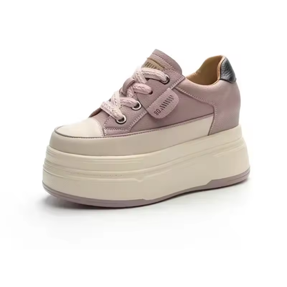 Elevator Shoes with 9 cm Platform Height for Contemporary Women