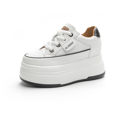 Elevator Shoes with 9 cm Platform Height for Contemporary Women