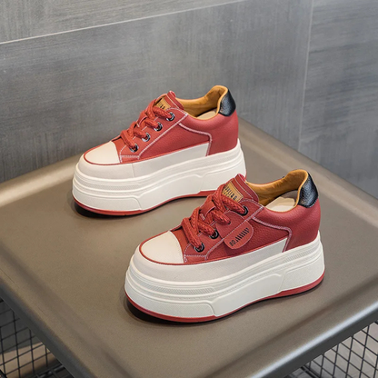 Elevator Shoes with 9 cm Platform Height for Contemporary Women