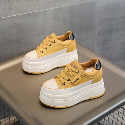 Elevator Shoes with 9 cm Platform Height for Contemporary Women