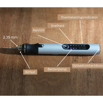 Wireless Engraving Pen with USB Connectivity