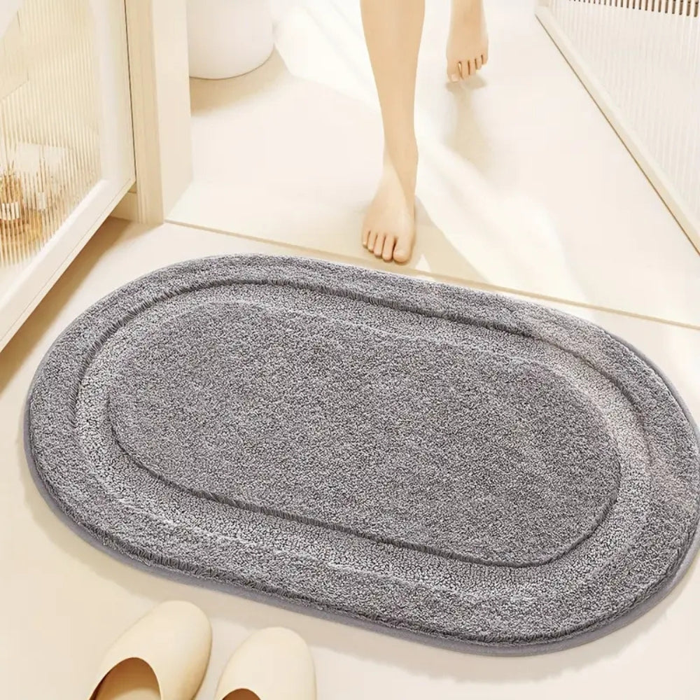 Cozy Oval Bath Mat for Ultimate Comfort