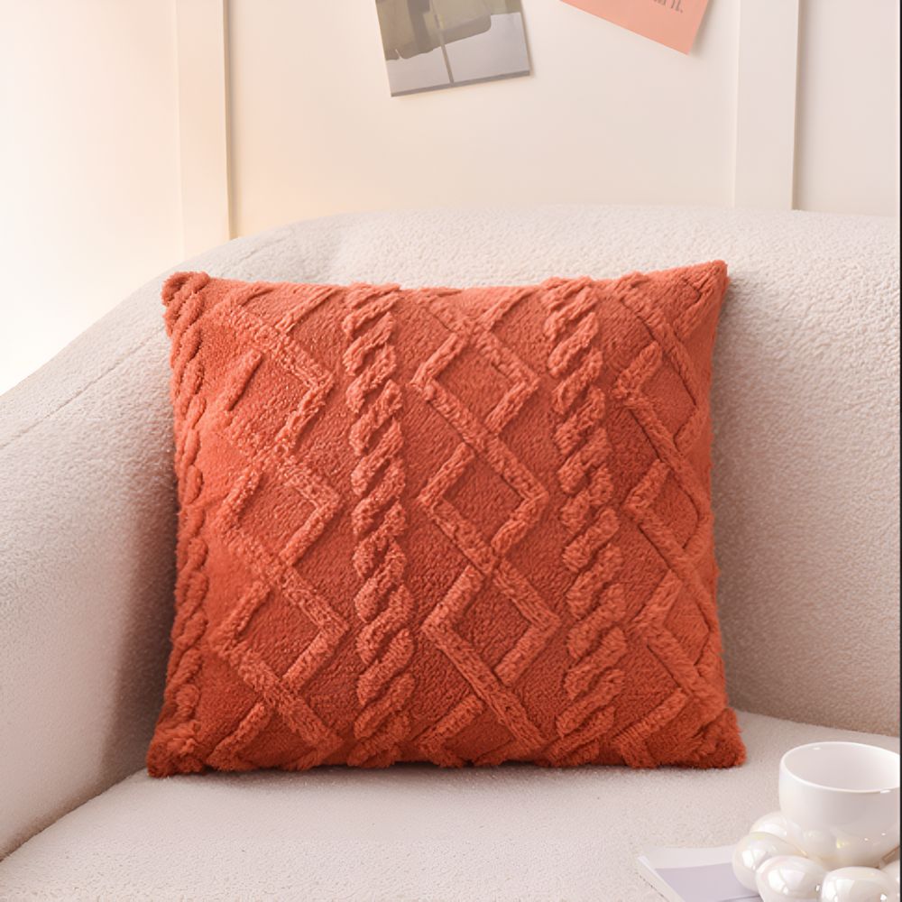 Cozy Luxe Cushion Cover for Home & Travel