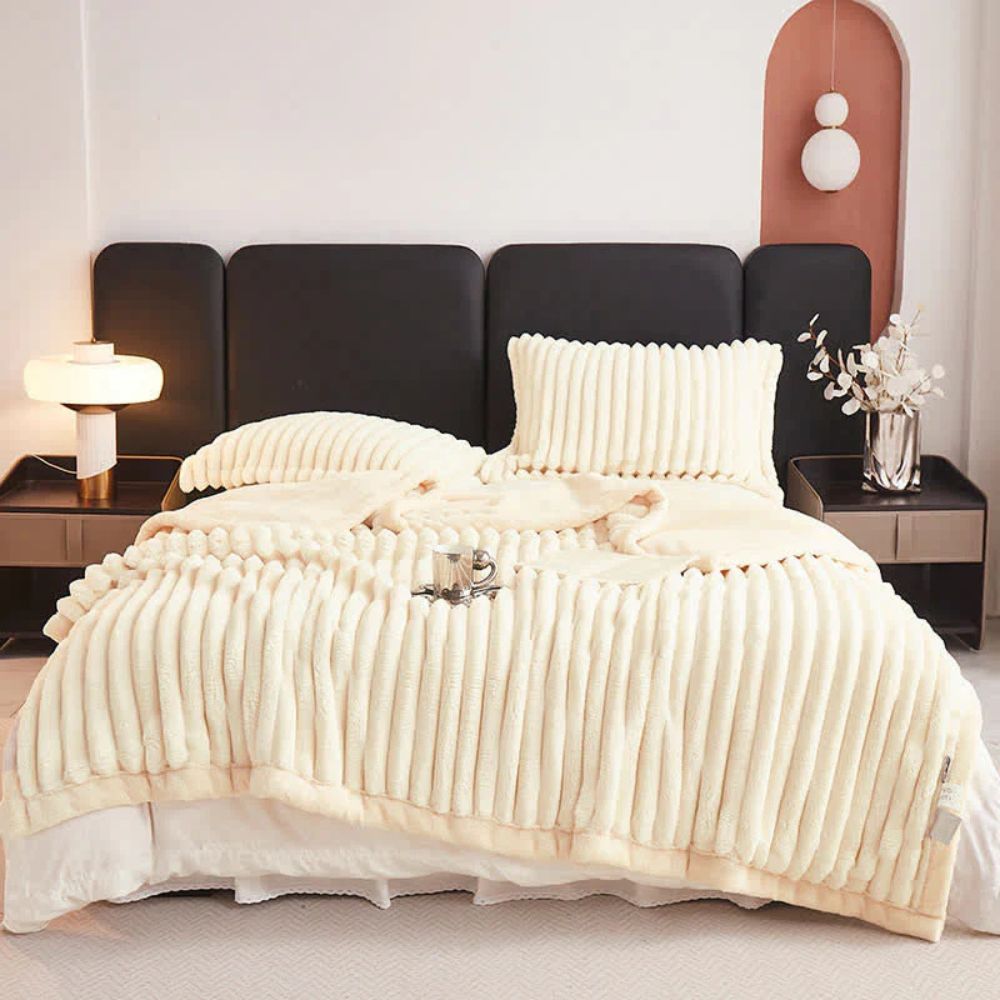 Plush Microfiber Luxury Throw Blanket
