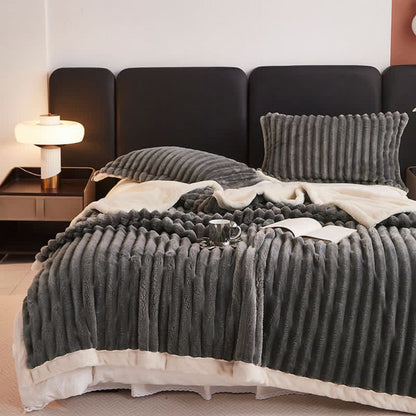 Plush Microfiber Luxury Throw Blanket