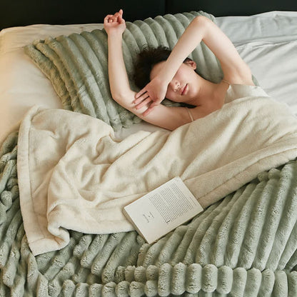 Plush Microfiber Luxury Throw Blanket