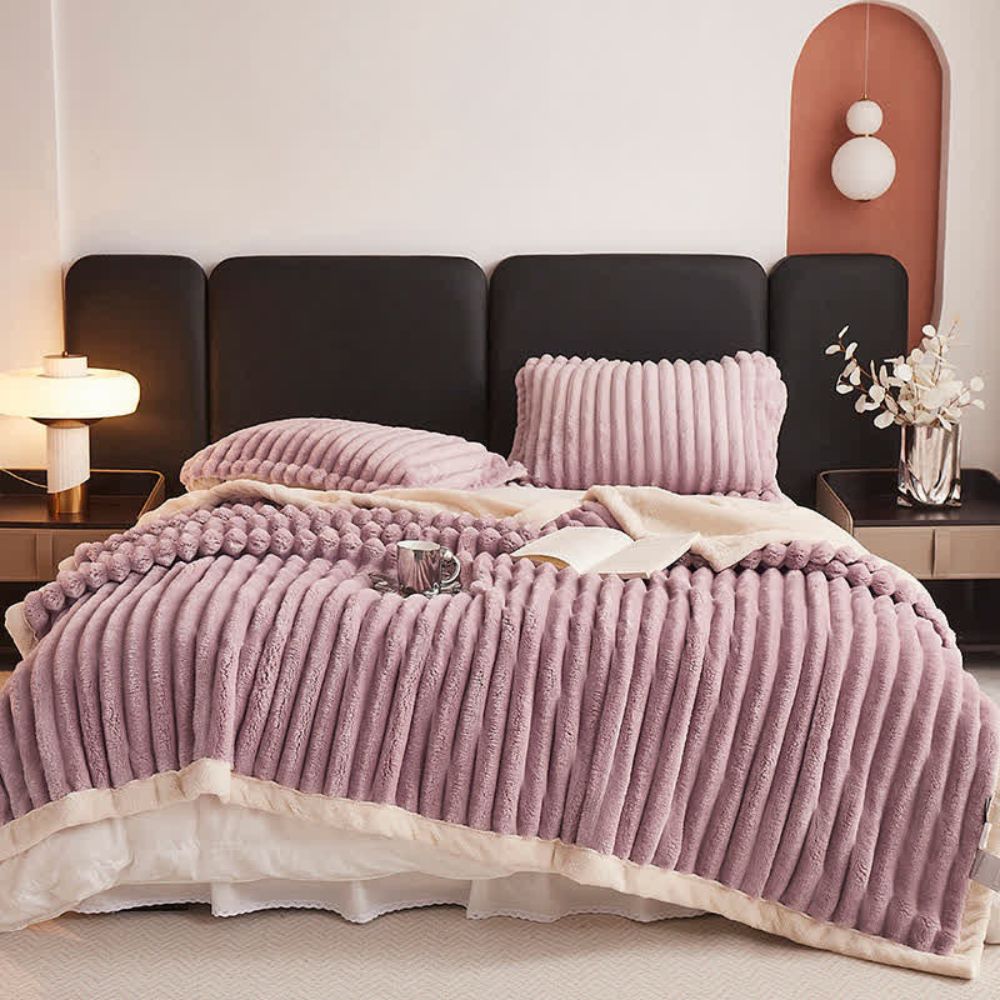 Plush Microfiber Luxury Throw Blanket