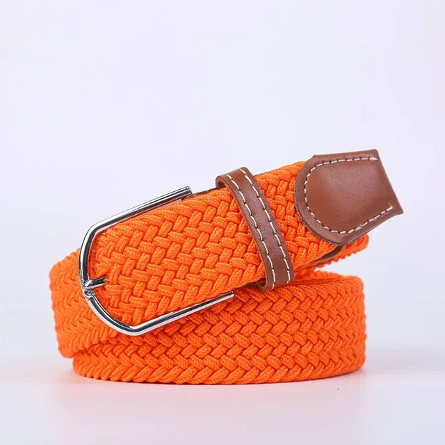 Stretchy Casual Belt Crafted from Elastic Fabric