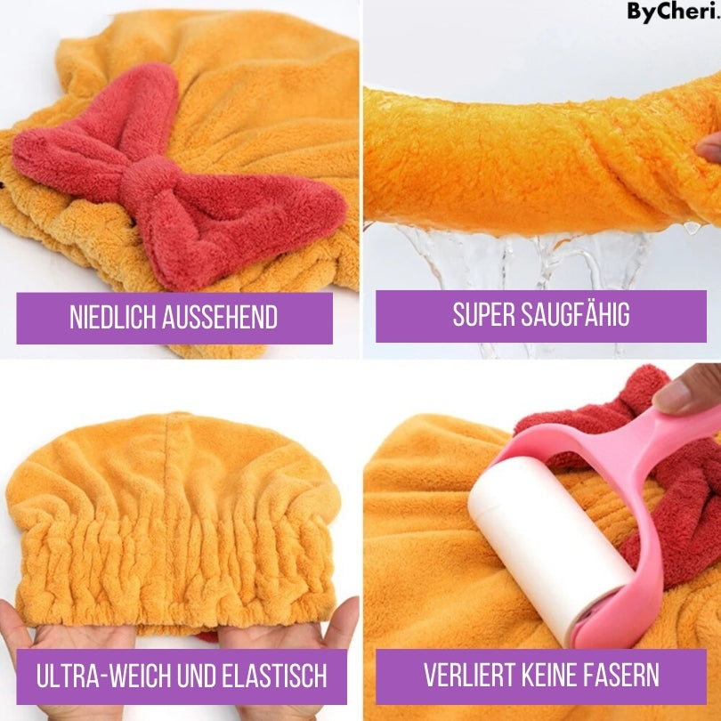 RapidDry Hair Turban | Achieve Quick and Effortless Drying!
