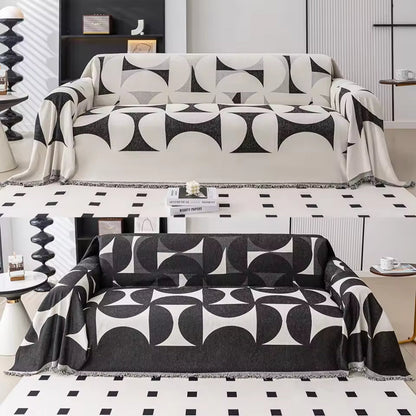 Chic Geometric Sofa Protector