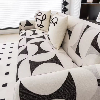 Chic Geometric Sofa Protector