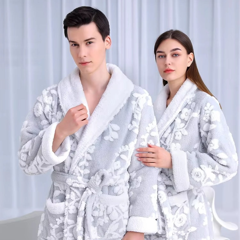 Embrace Comfort with the Velvet Touch Bathrobe