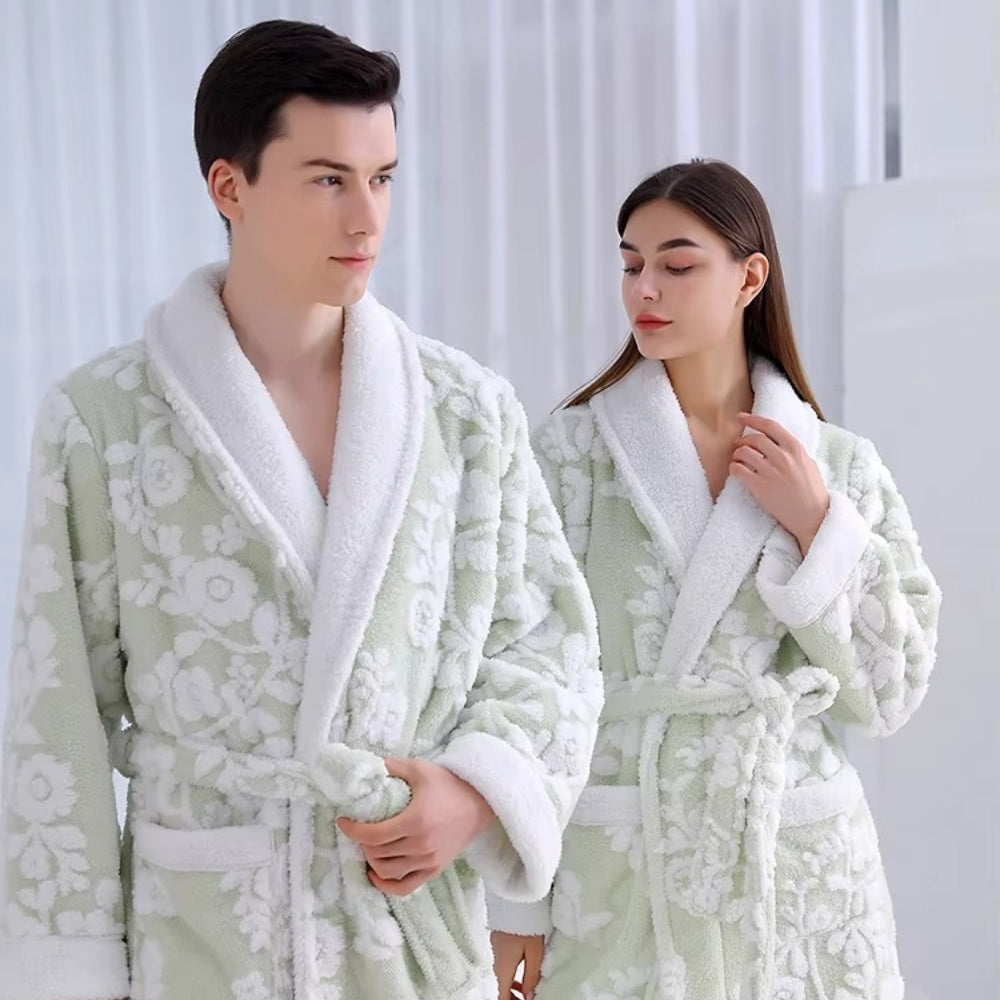 Embrace Comfort with the Velvet Touch Bathrobe