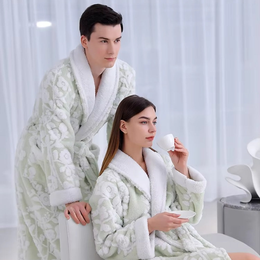 Embrace Comfort with the Velvet Touch Bathrobe
