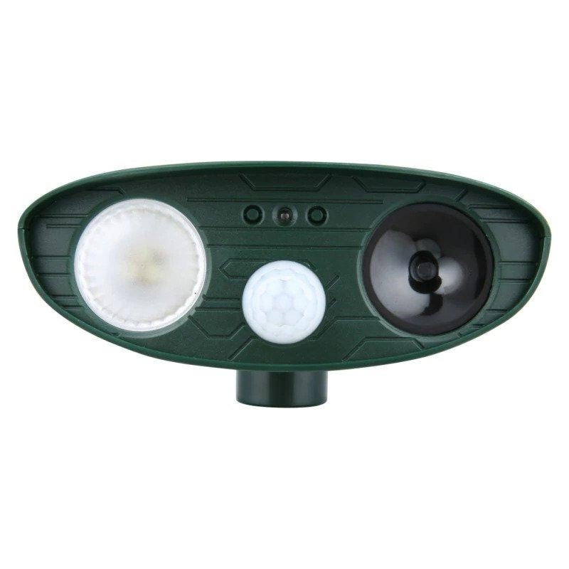 Ultrasonic Rabbit Repellent with Eco-Friendly LED Lighting