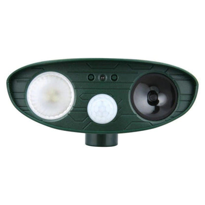 Ultrasonic Rabbit Repellent with Eco-Friendly LED Lighting
