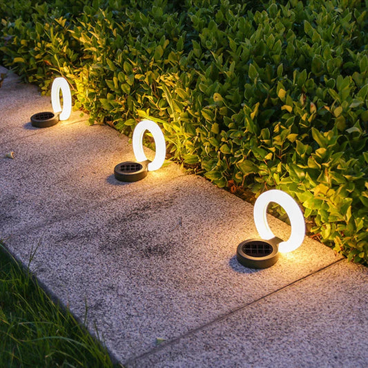 Eco-Friendly Solar Pathway Light | 360-Degree Adjustable Beam