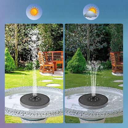Solar-Powered Fountain for Water Features