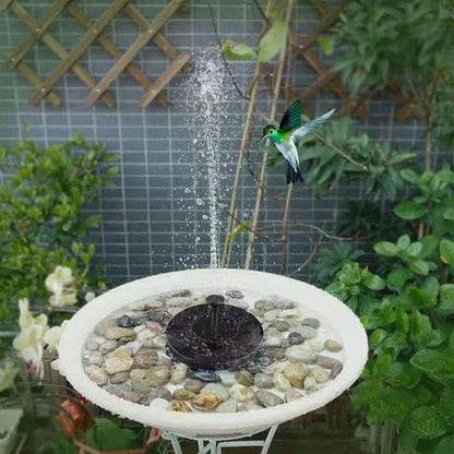Solar-Powered Fountain for Water Features