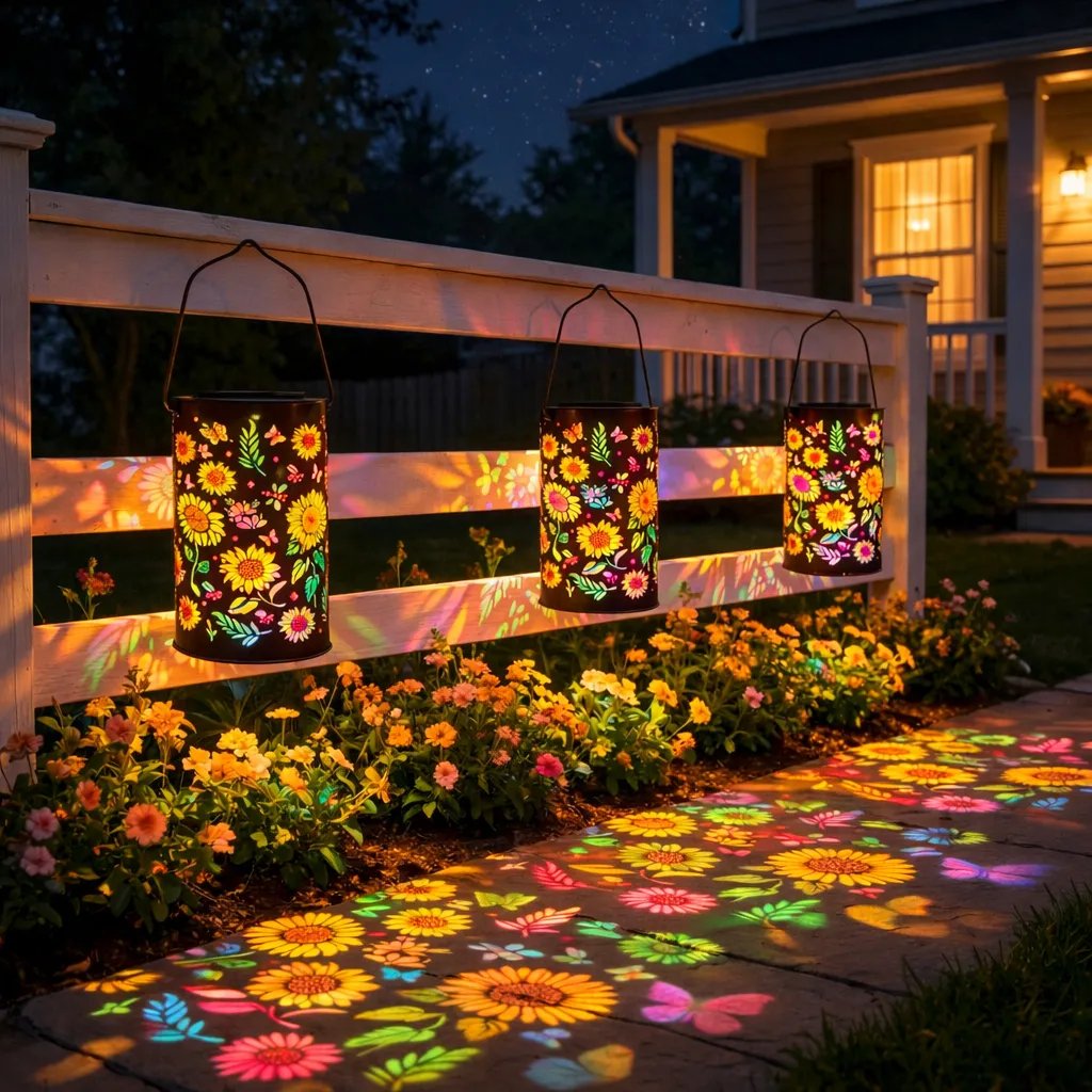 Illuminate Your Outdoors with the BlossomGlow Lantern