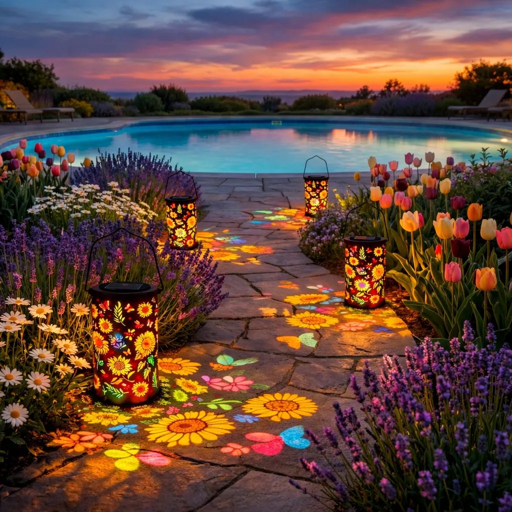 Illuminate Your Outdoors with the BlossomGlow Lantern