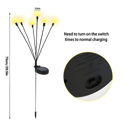 Outdoor Solar Garden Lights for Pathway and Landscape Illumination