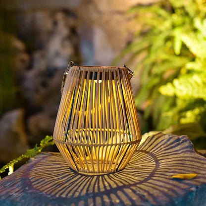 Enchanting Solar Lantern | Automatic Twilight Sensor | Rustic Charm