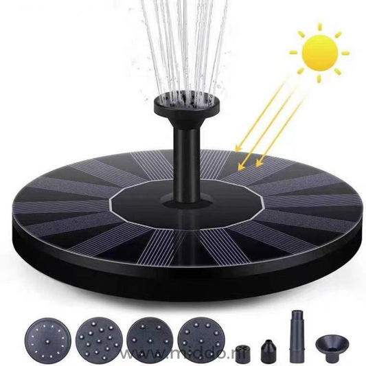 EcoFlow Solar Fountain | Eco-Friendly Water Feature for Ponds and Pools with Sustainable Energy Supply