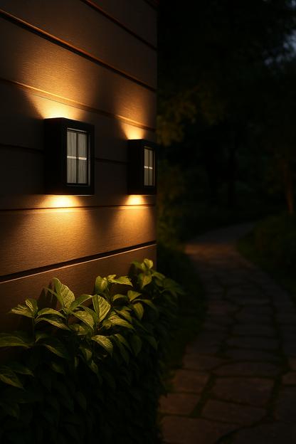 Illuminate Your Outdoors with Solar-Powered Wall Lights