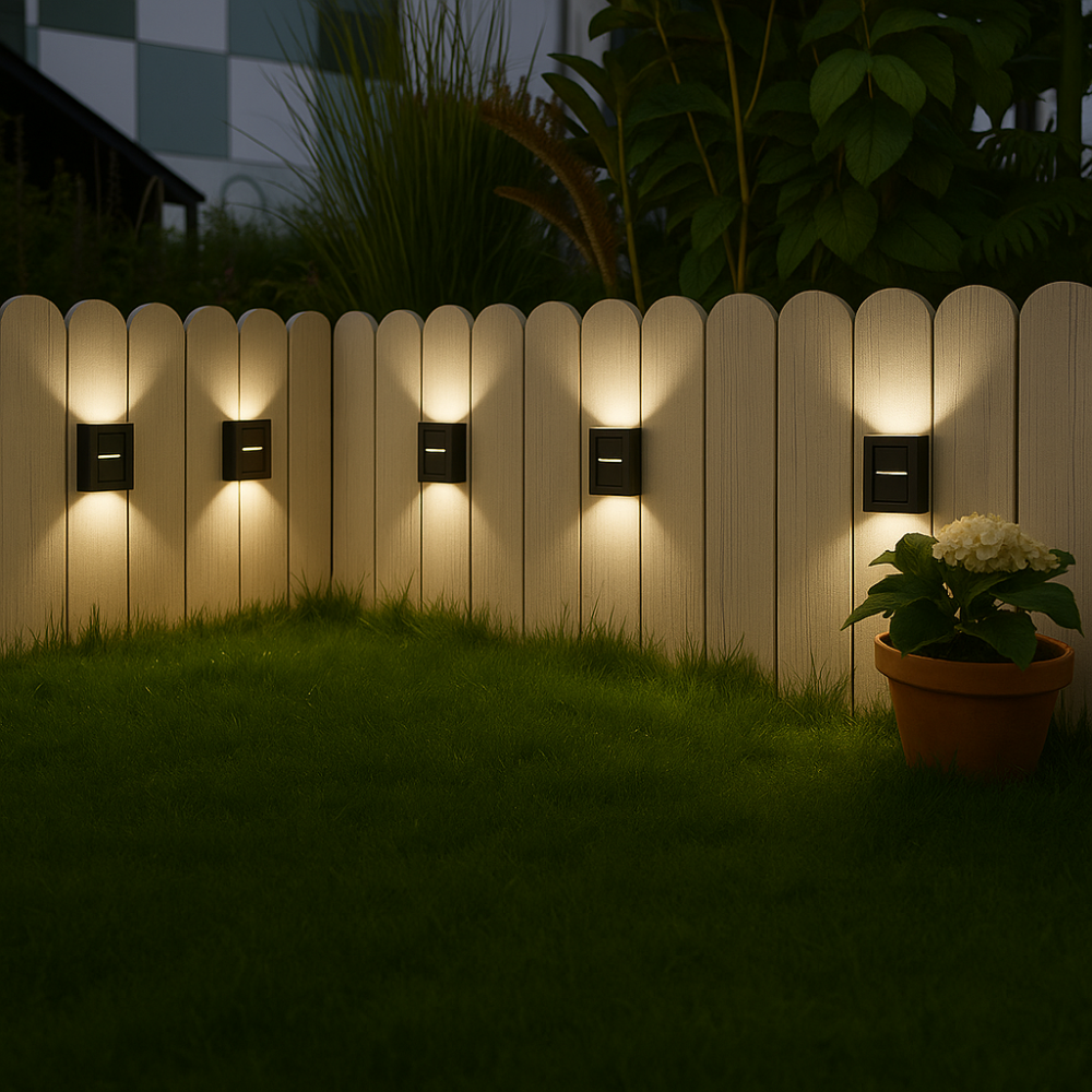 Illuminate Your Outdoors with Solar-Powered Wall Lights