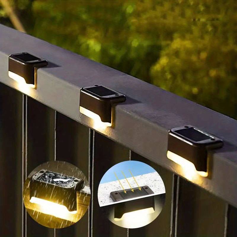 Solar-Powered LED Light for Gardens, Fences, and Balconies – Cordless