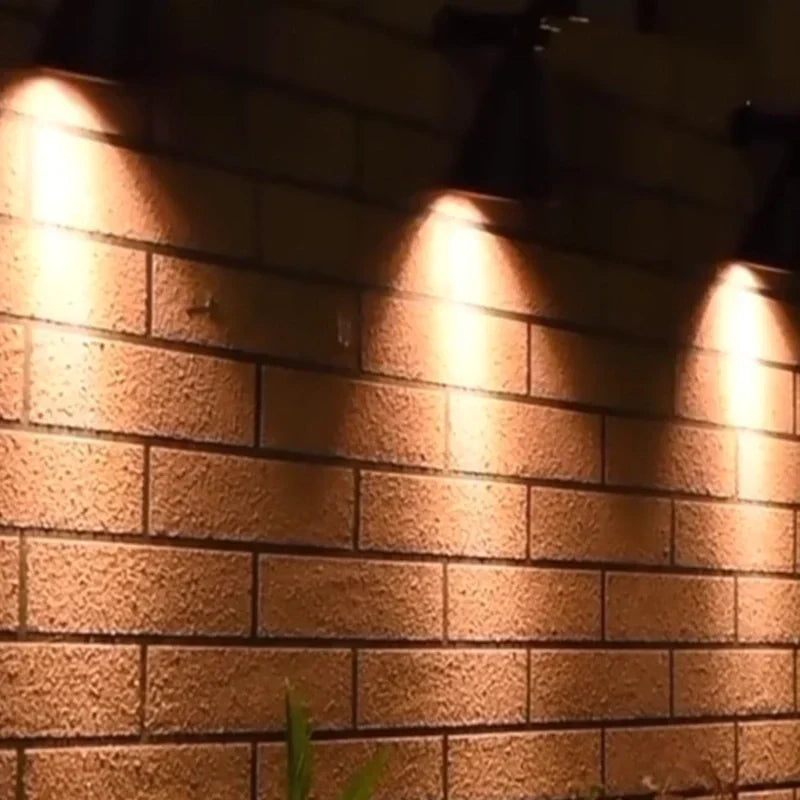Outdoor LED Garden Spotlight with Adjustable Solar Multi-Color Lighting