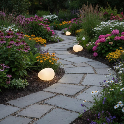 LED Solar Garden Pathway Light – Outdoor Landscape Illumination