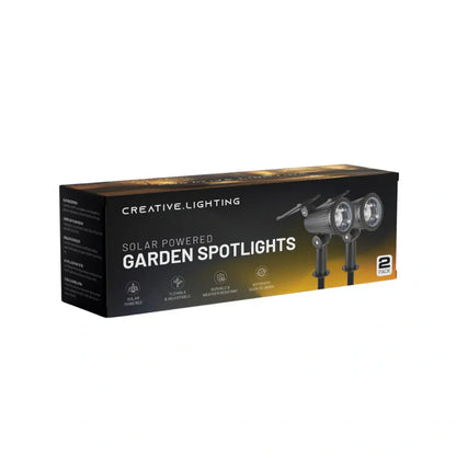 Energy-saving Solar Garden Spotlight for Outdoor Use