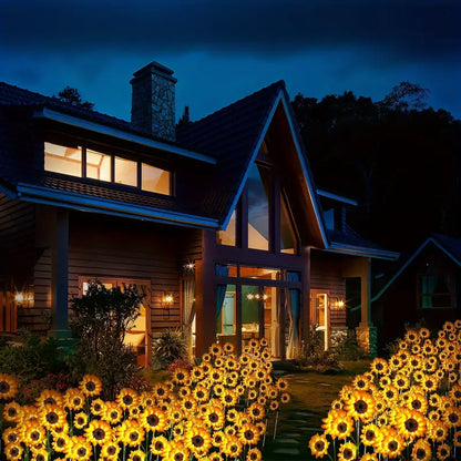 Outdoor Solar Sunflower Lights – GardenGlow [Last Day Discount]