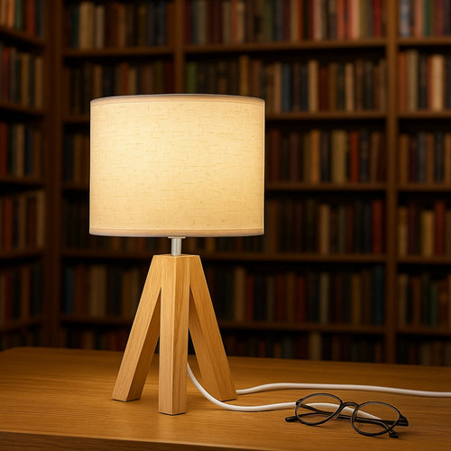 LuxeBeam Tripod Table Lamp for Elegant Spaces