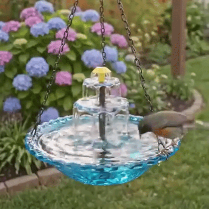 Eco-Friendly Solar-Powered Bird Bath Fountain