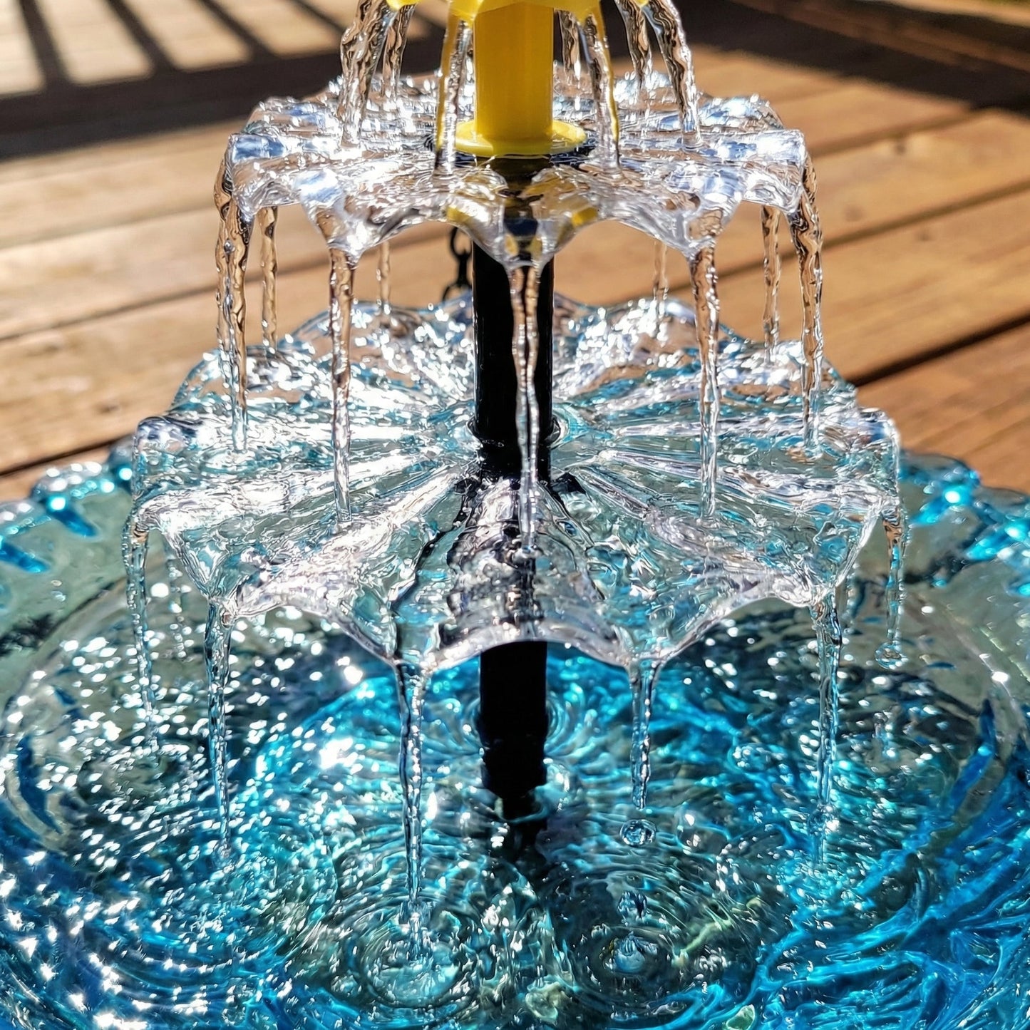 Eco-Friendly Solar-Powered Bird Bath Fountain