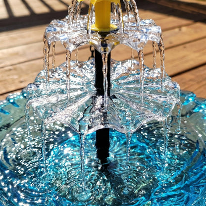 Eco-Friendly Solar-Powered Bird Bath Fountain