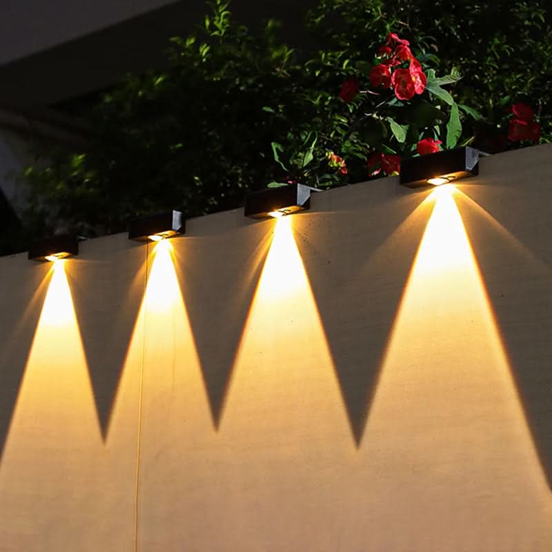 Outdoor Solar LED Garden Light with Smart Dusk-to-Dawn Sensor