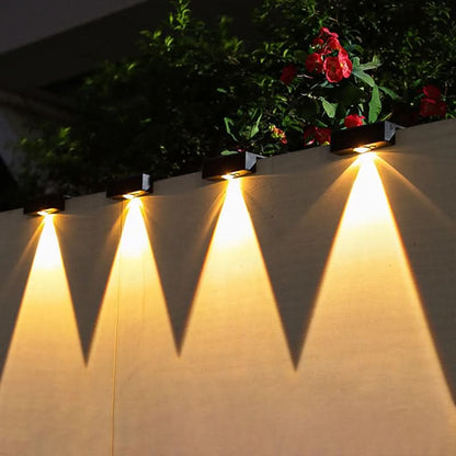 Outdoor Solar LED Garden Light with Smart Dusk-to-Dawn Sensor
