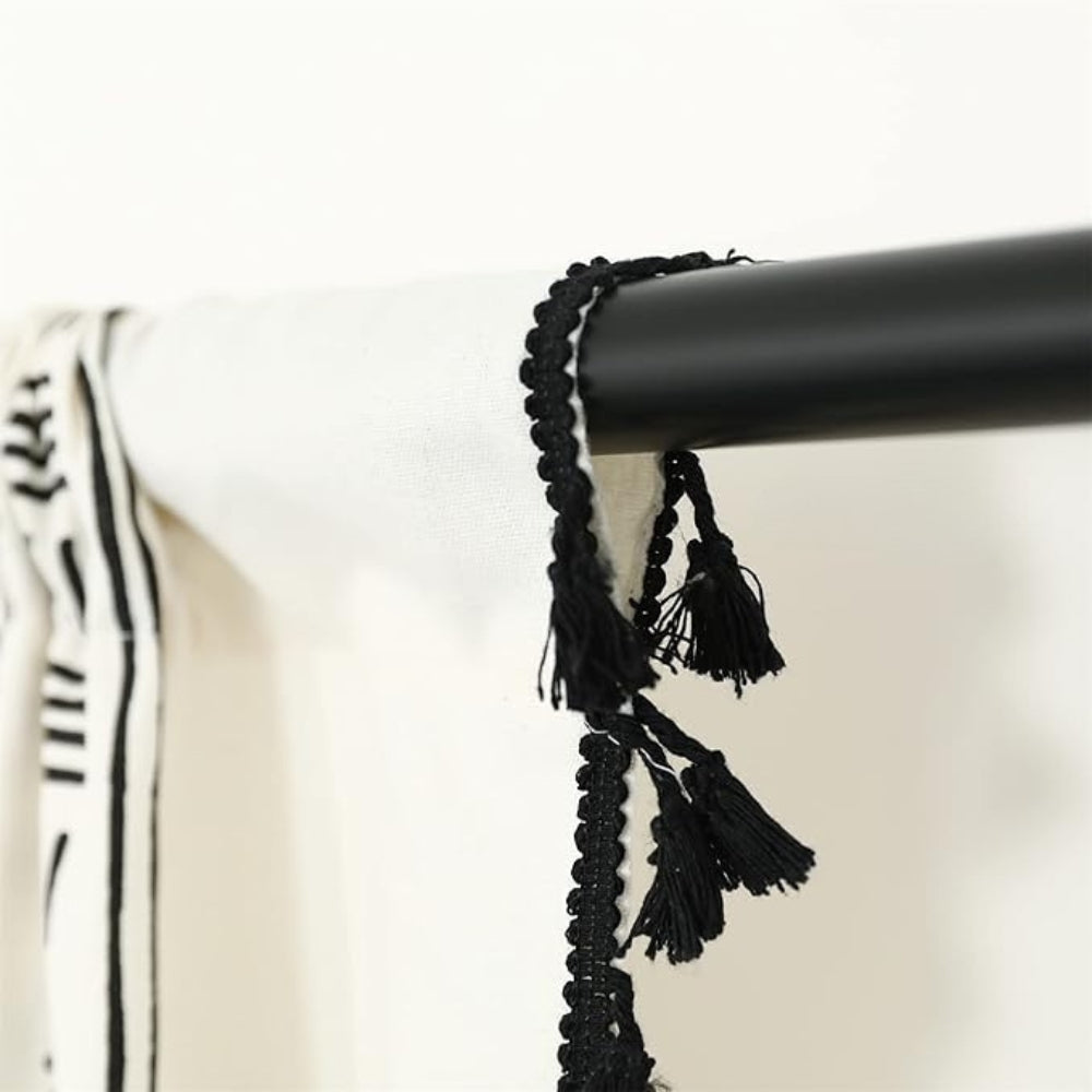 Chic Haven Decorative Tassel Window Drapes