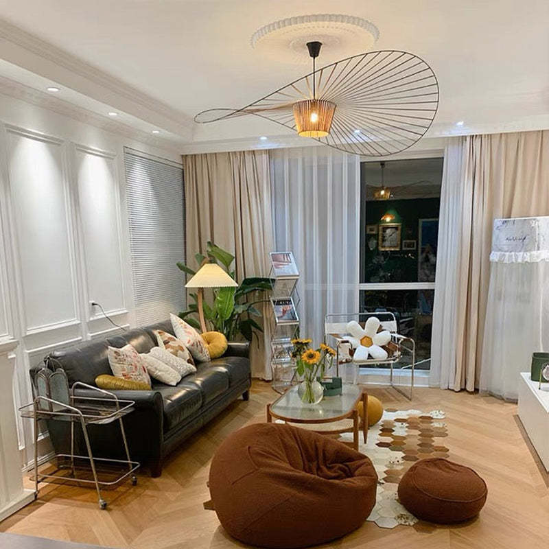 Floral Design LED Pendant Light for Bedroom and Living Space