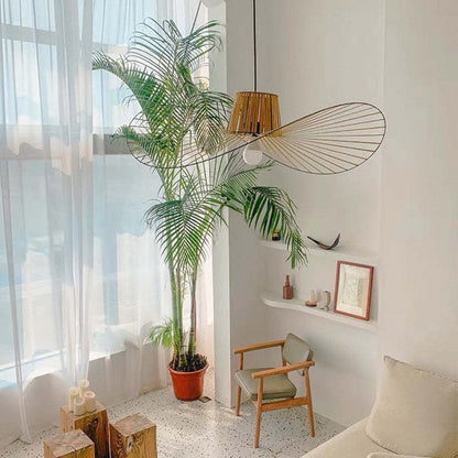 Floral Design LED Pendant Light for Bedroom and Living Space