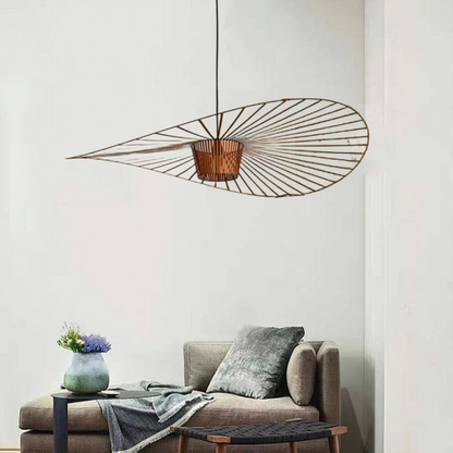 Floral Design LED Pendant Light for Bedroom and Living Space