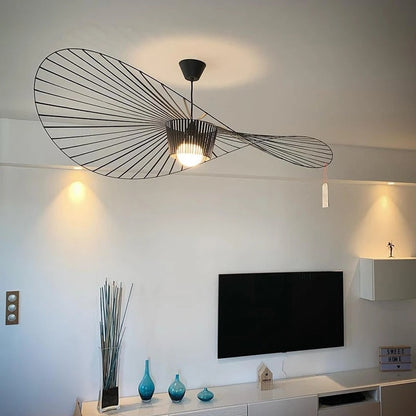 Floral Design LED Pendant Light for Bedroom and Living Space